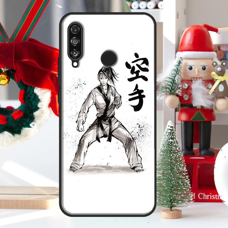 Kung Fu Karate Taekwondo Martial For Huawei Nova 9 10 SE 11 Pro Y60 Y70 Y90 Y61 Y91 Y72 Y73 12i 11i 8i P20 P30 P40 Lite Case