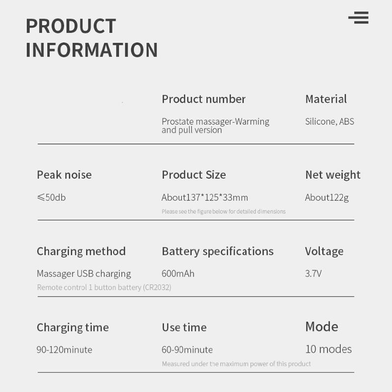 Erwärmung und Ziehen Version Anal Vibrator Finger Prostata Massager Anus Stimulieren Butt Plug Männlicher Masturbator Hinterhof Plug Sex Spielzeug