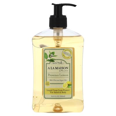Hand & Body Liquid Soap, Provence Lemon, 500Ml(16.9Fl Oz)