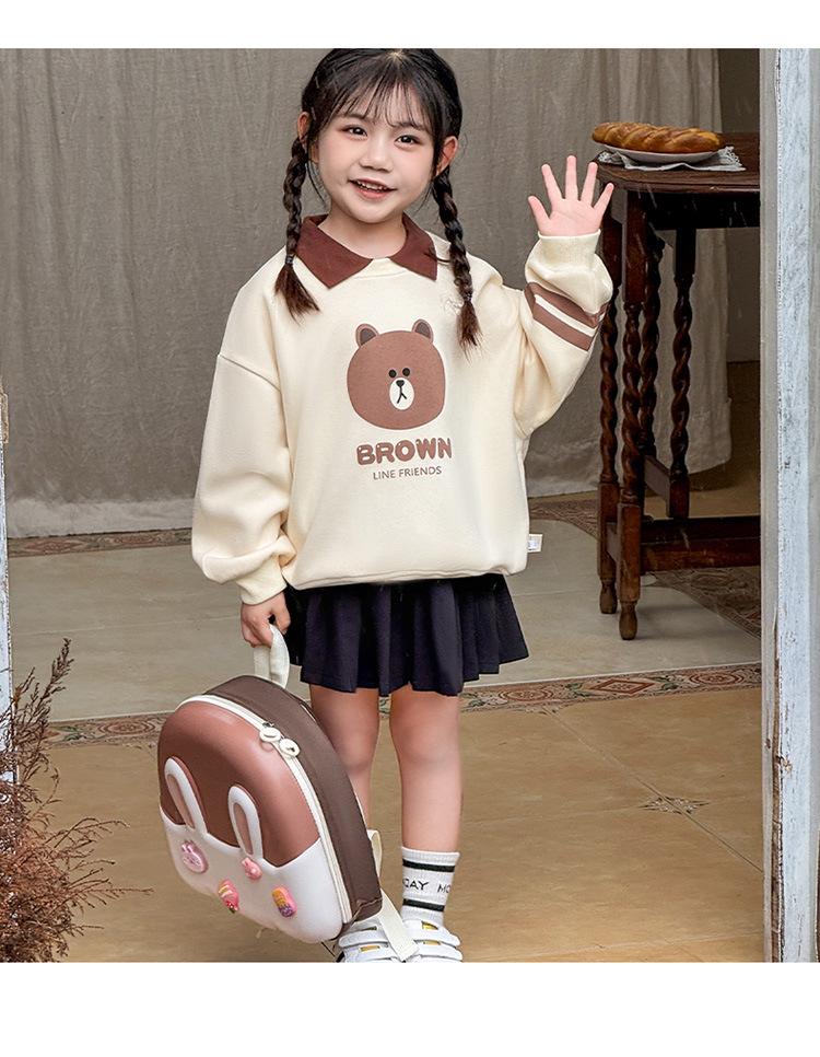 2024 Luminous Cartoon Rabbit Kids' Backpack - Cute Eggshell Design for Boys & Girls