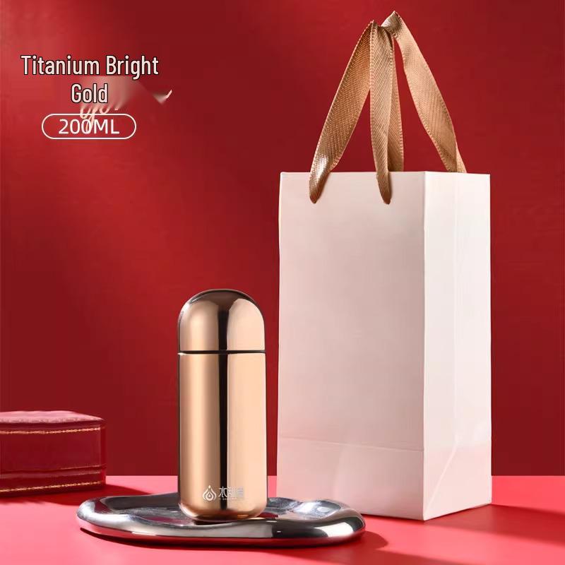 Women s 200ml Titanium Insulated Cup - Stylish, Portable, Compact, and Pure Titanium Design 200ml