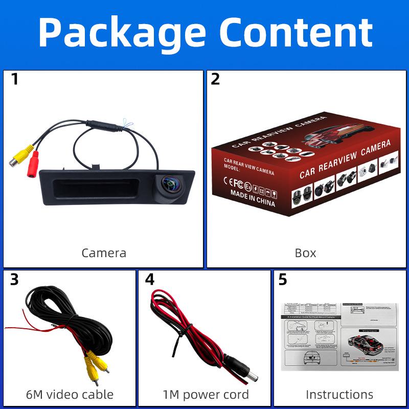 BMW HD Night Vision Rearview Camera for F30, F10, F11, X3 F25, F31, F46