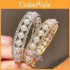Pearl Beaded Three Layer Open Bracelet With Rhinestone Embellishments For Elegant Fashion Accessory