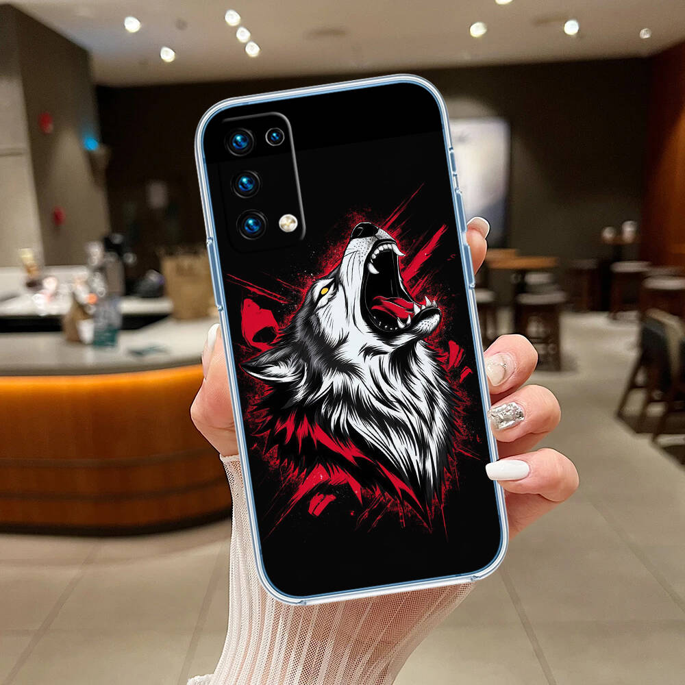Animal Wolf Phone Case for Motorola G14 G15 G24 G30 G31 G32 G34 G41 G42 G51 G52 G50 G60S G60 G62 G72 G71 G73 G84 G85 G200 E32