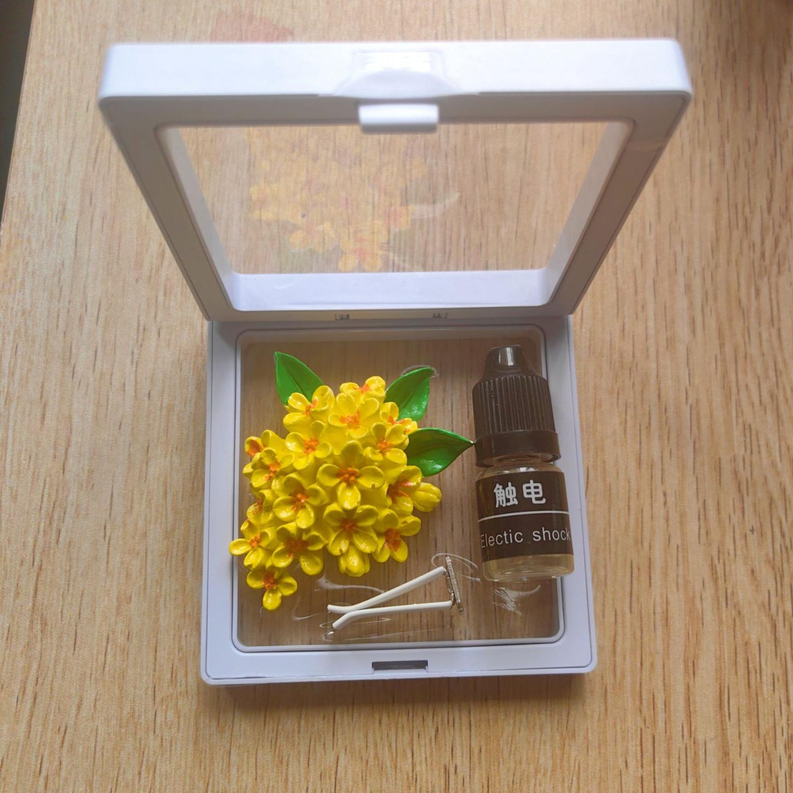 Creative Car Osmanthus Aromatherapy Clip Interior Decoration One Size