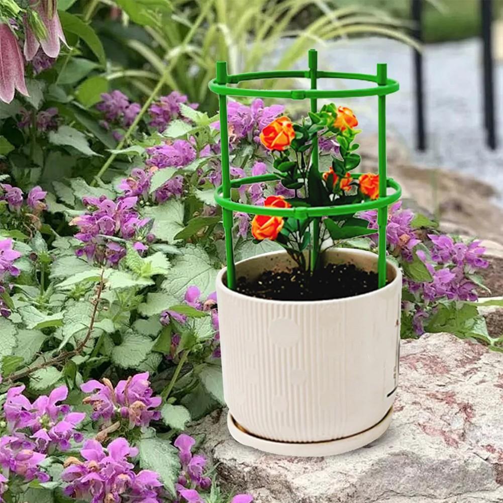 Anello Regolabile Supporto Piante da Giardino Gabbia per Pomodori Graticcio per Pomodori Gabbie
