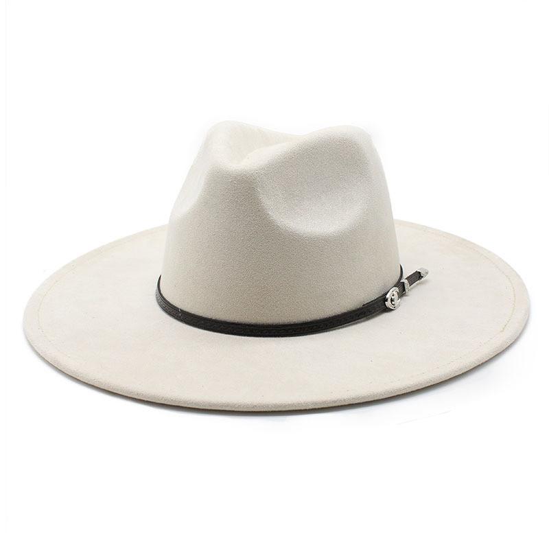 Pattern Embellished Wool Hat With Sun Shade And Warmth For All Seasons Women бежевый