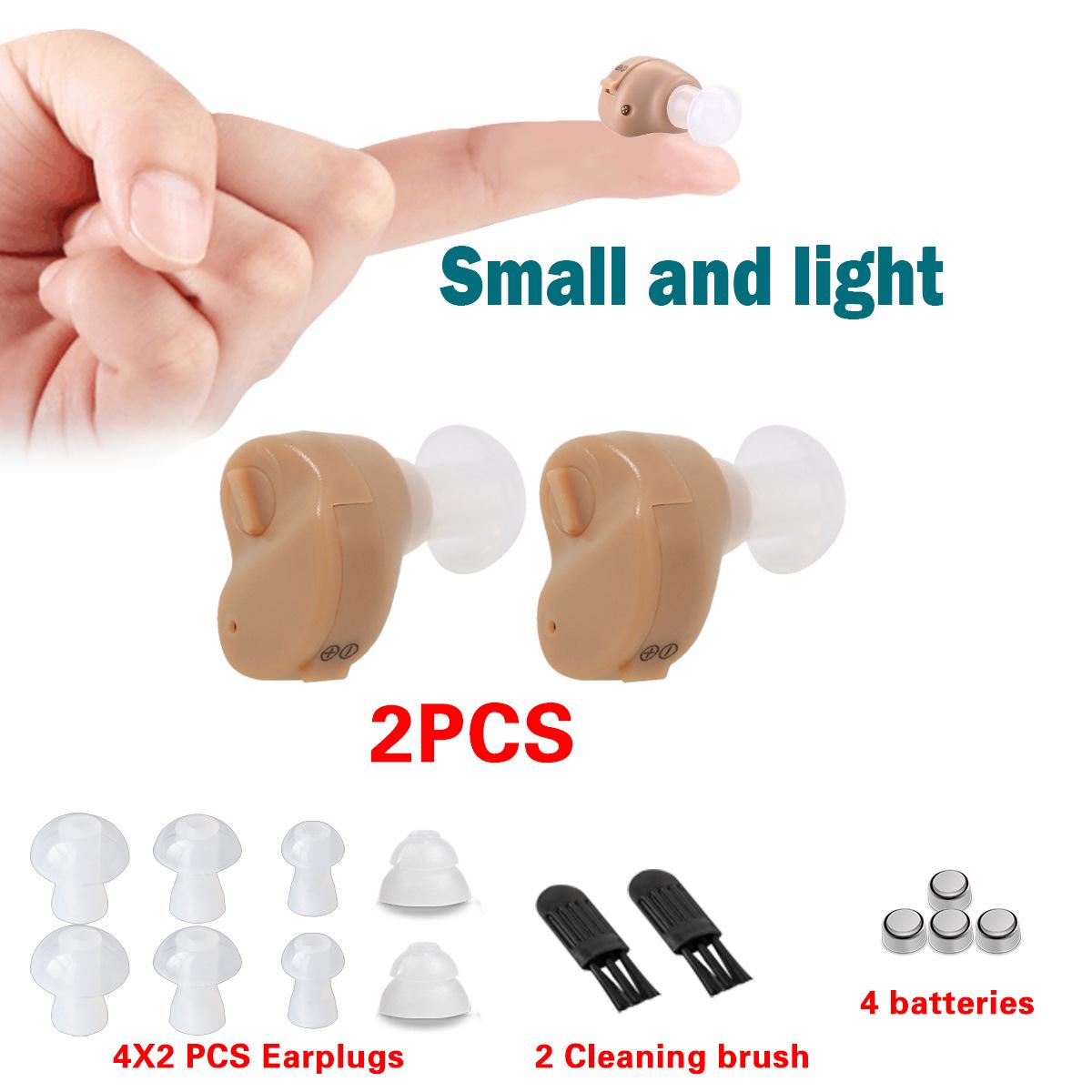 

Dual-Pack English Version Hearing Aid Sound Amplifiers