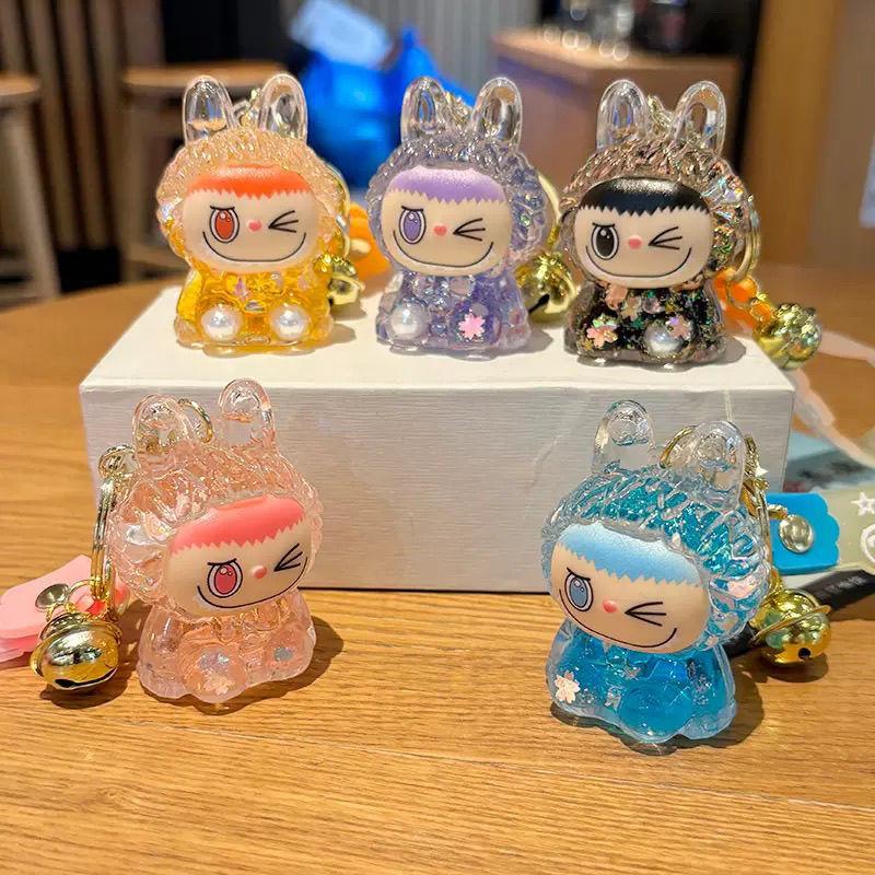 Creative Cute Doll Acrylic Funny Rag Cloth Keychain Bag Pendant Gift Keychain