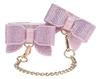 Pink Paris Ankle Cuffs - Ouch! International - Handcuffs