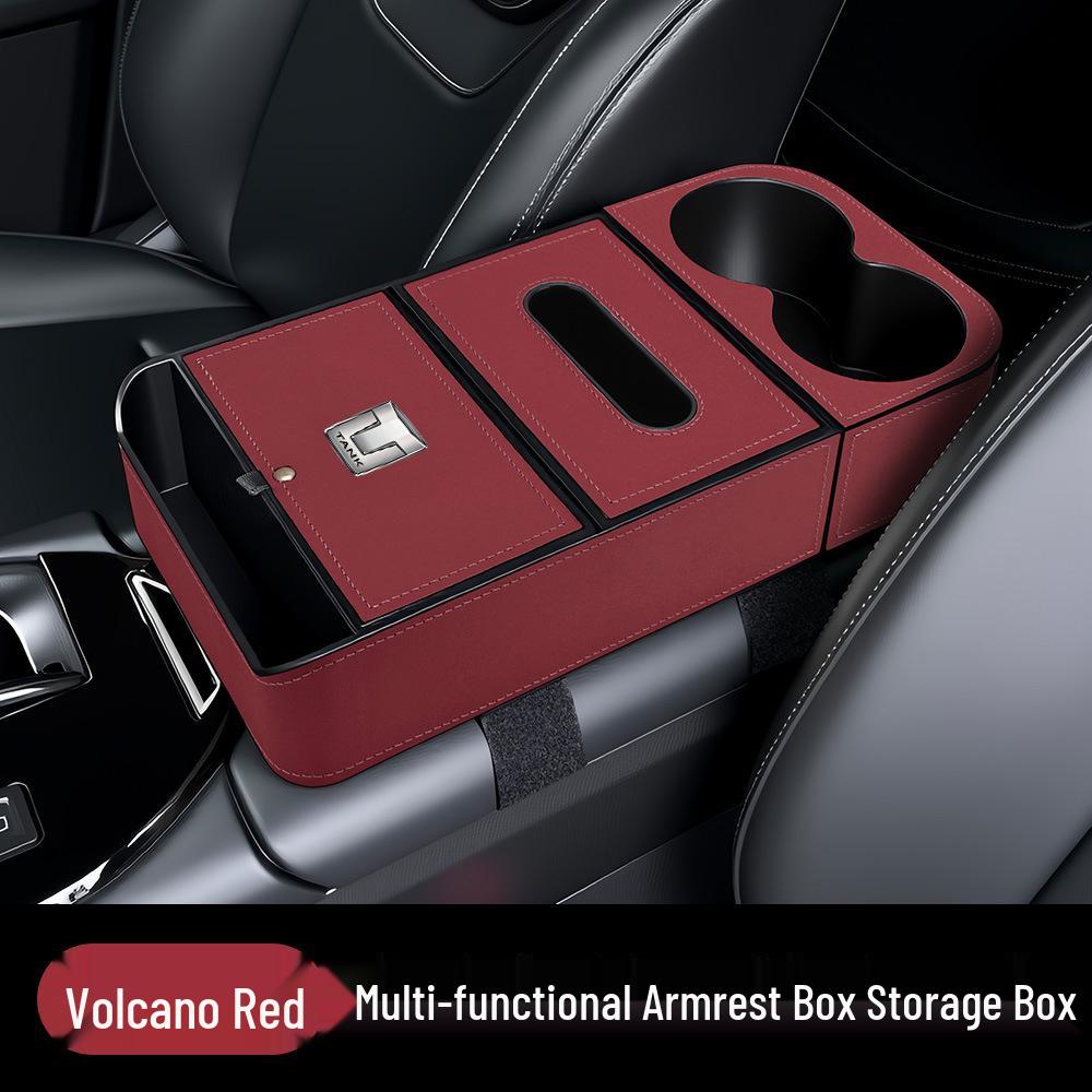 Multifunctional Car Center Armrest Storage Box for Tank 500/300