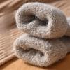 1/3 Pairs Men's Winter Wool Socks Warm Thickened  Wool Socks Cotton Solid Color Cold-proof Snow High Quality Cashmere Sock