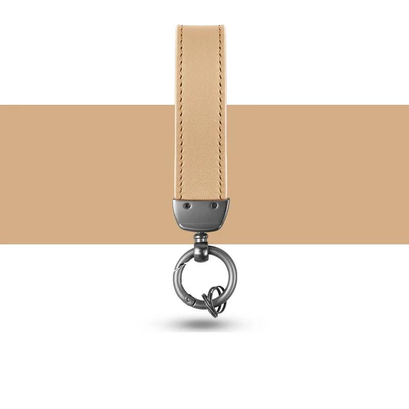 Luxus Echtleder für Porsche Boxster Cayman Panamera Cayenne Macan 718/911 Taycan Autoschlüssel Hülle Schutzhülle Schlüsselanhänger