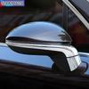 Car Accessories Exterior Side Wing Rearview Mirror Protect Trim Strips Carbon Pattern Decoration For Porsche Cayenne 2018-