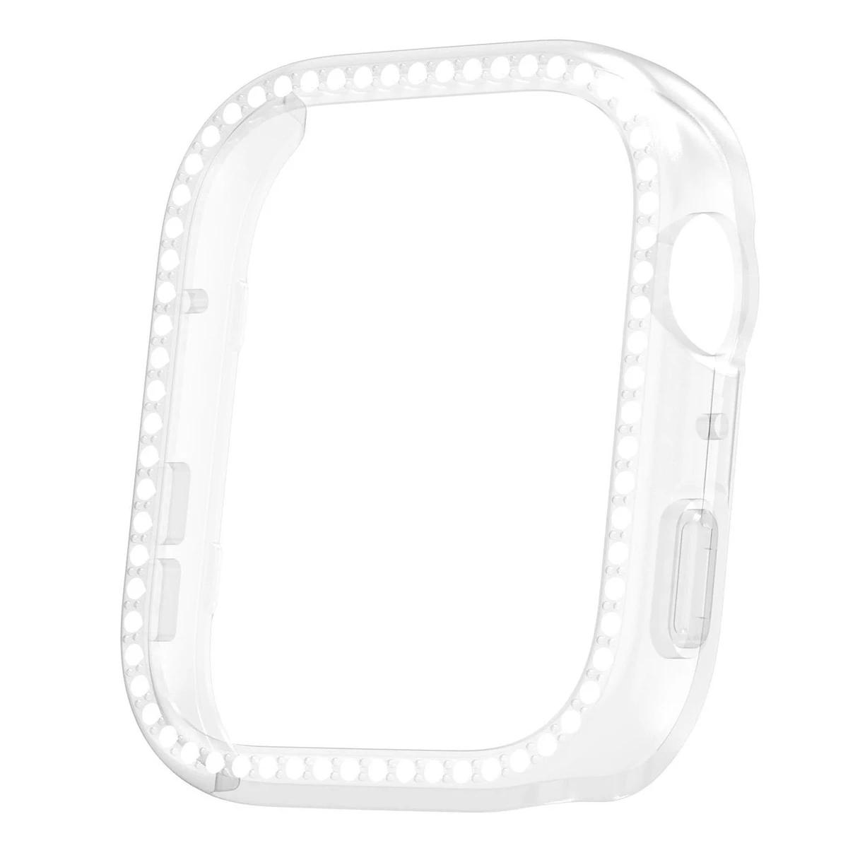 

Бриллиантовый чехол для Huawei watch Fit 4 4 pro Аксессуары Полноценная полая ПК защитная рамка-бампер для Huawei Watch Fit 4 Чехол