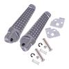 1 Pair Rear Pillion Passenger Footrest Foot Pedal Peg 43610-33E11-000 Fit for Suzuki TL1000 GSXR 750 1000 GSF600 RGV250 DRZ400S