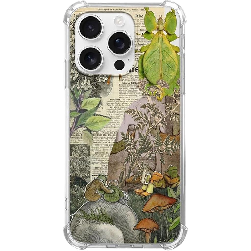 Brown Gingerbread Christmas Trees Case Compatible with iPhone 16 Pro Max, Cute Christmas Festival Case for iPhone 16 Pro Max, Cool TPU Bumper Phone
