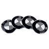 KSMH6 4Pcs Car Styling BMW Emblem Tire Wheel Center Sticker Hub Cap Badge Decals For BMW M Power 1 3 4 5 6 7 M3 M5 M6 E46 E39 E60 E90
