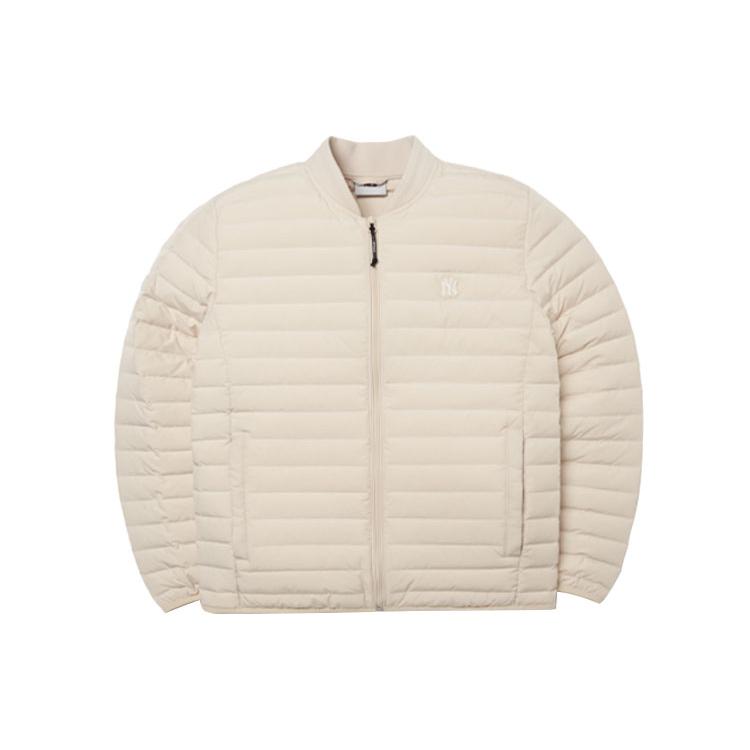 MLB Down Jacket Winter, Short Unisex Ecru 3ADJL0216-50BGL M