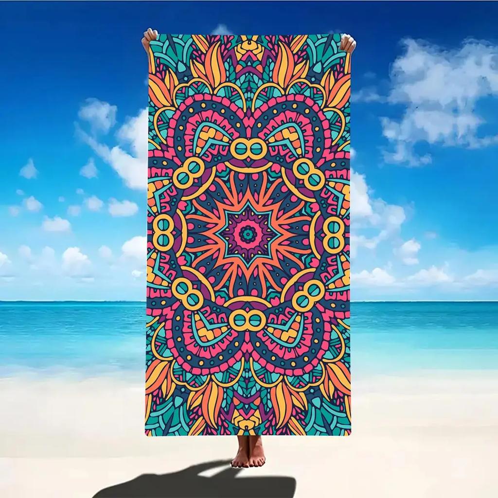 Classical Beach Towel Large Size Outdoor Travel Camping Absorbent Beach Towels Super Soft Summer Swimming Towel Bath Towel Sea