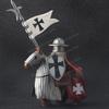 Medieval Knight Serie Figures Building Blocks Warrior Soldiers Guards Lion Heart Hospital Teutonic Knight Battle Pastor Kid Gift