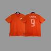 Retro jersey, football jersey, classic nostalgic replica Thai jersey, game training jersey, short-sleeved sportswear.