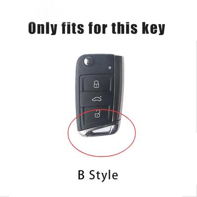 For VW Volkswagen Jetta MK5 Golf Car Folding Remote Key Fob Case Cover Shell For Volkswagen VW Polo Golf 7 MK7 Tiguan Passat Jet