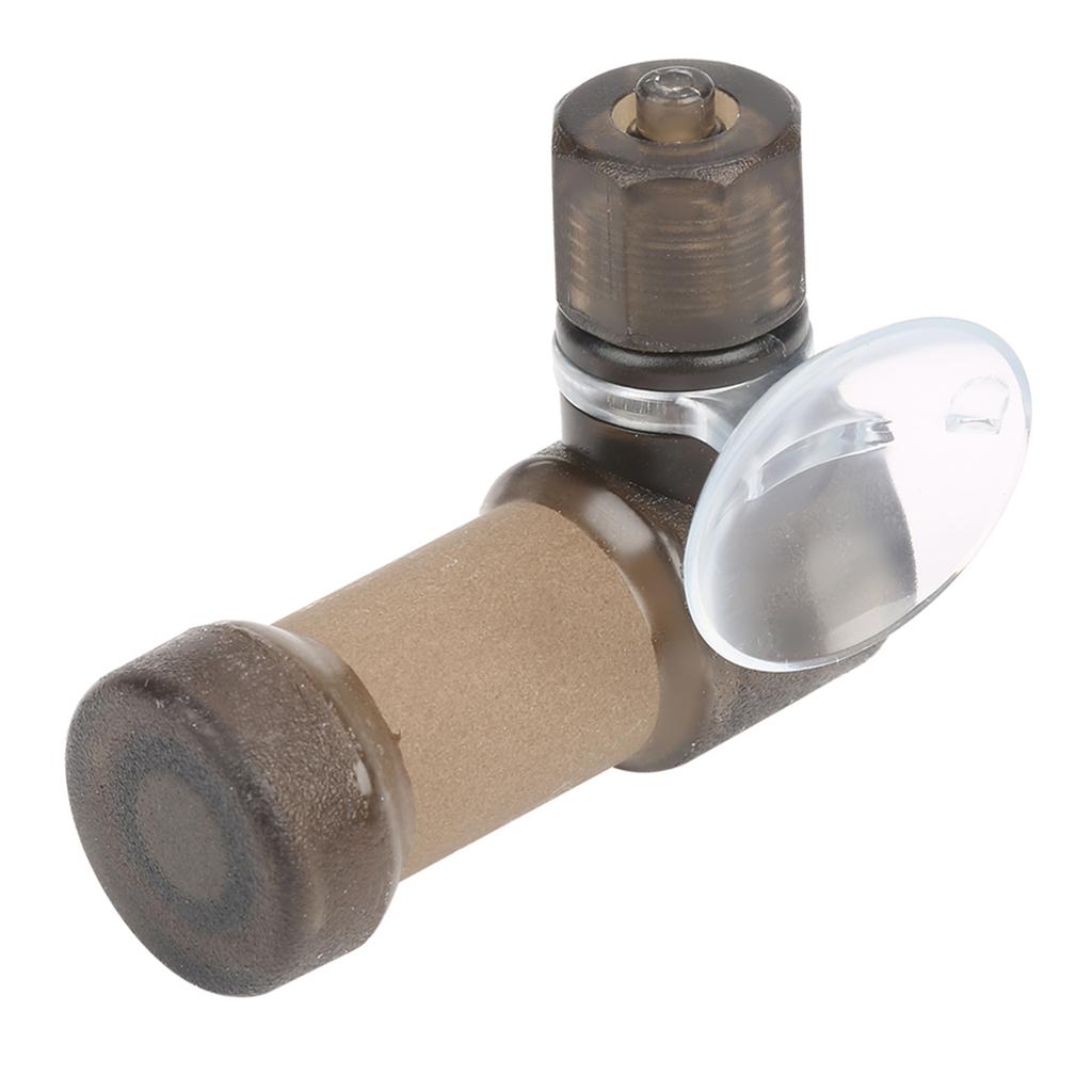 Easy Carbon Dioxide Diffuser CO2 Atomizer for Super Fish Tank Aquarium Equipment(Brown, L)