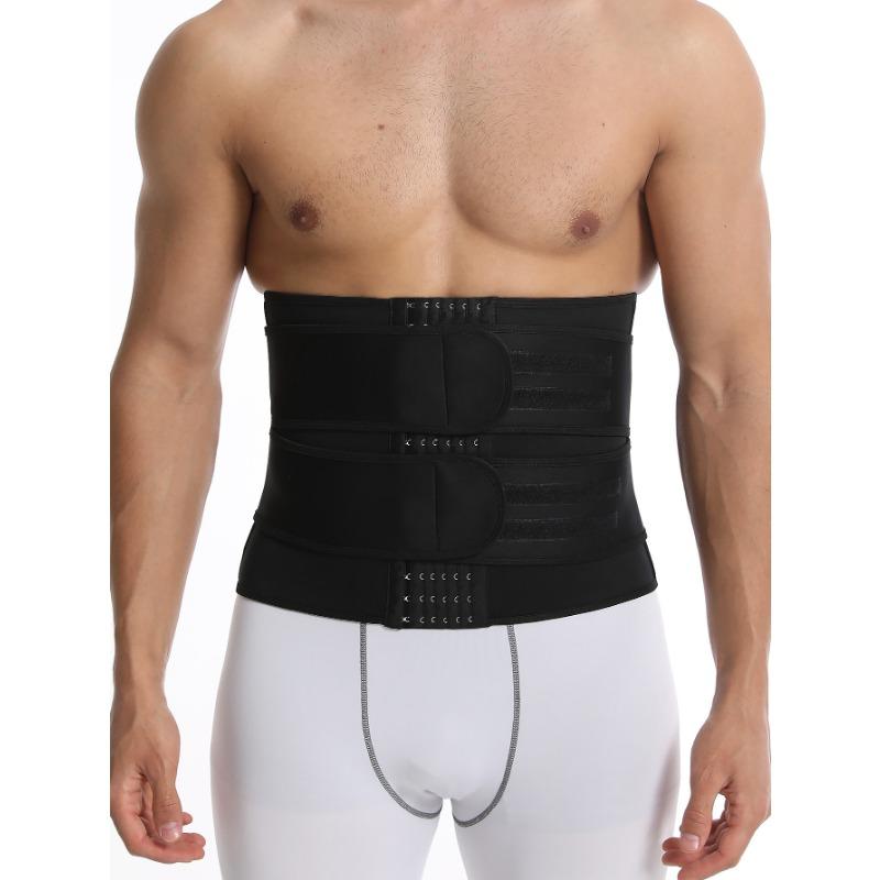 Adjustable Buckle Plus Size Waist Trainer Fitness Abdomen Shaper Waist Support For Men Women