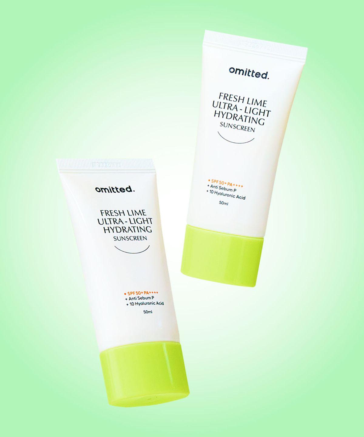 [2 Pack] Fresh Lime Radiant Moisturizing Sunscreen 50ml x 2