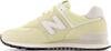 574 Unisex Sneakers (U574) Light Yellow/white