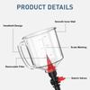 18-in-1 Spill-Proof Universal Auto Engine Oil Funnel Kit 12 Adapters Included for Most Vehicles Garage Use
