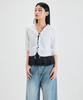 MIXXO Frill Cardigan-Style Blouse_Miwblg319G