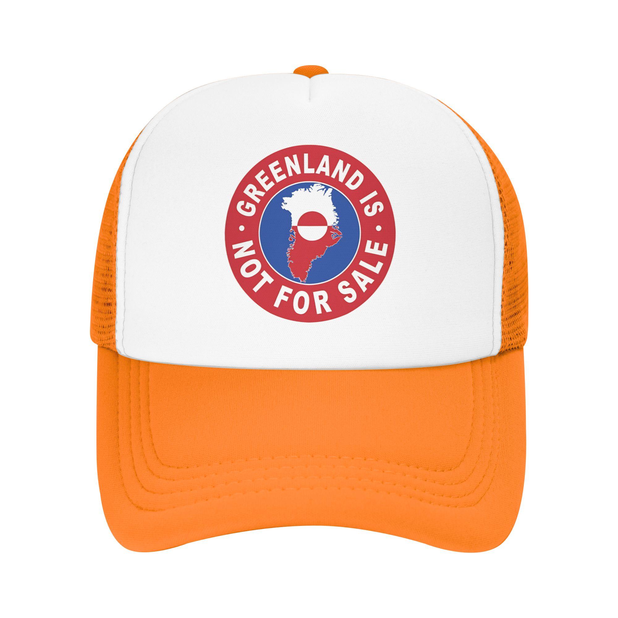 

Greenland is Not For Sale Casual Baseball Cap Outdoor Sports Sun Hats Summer Adjustable Unisex Unisex Stylish Baseball Caps One Size
