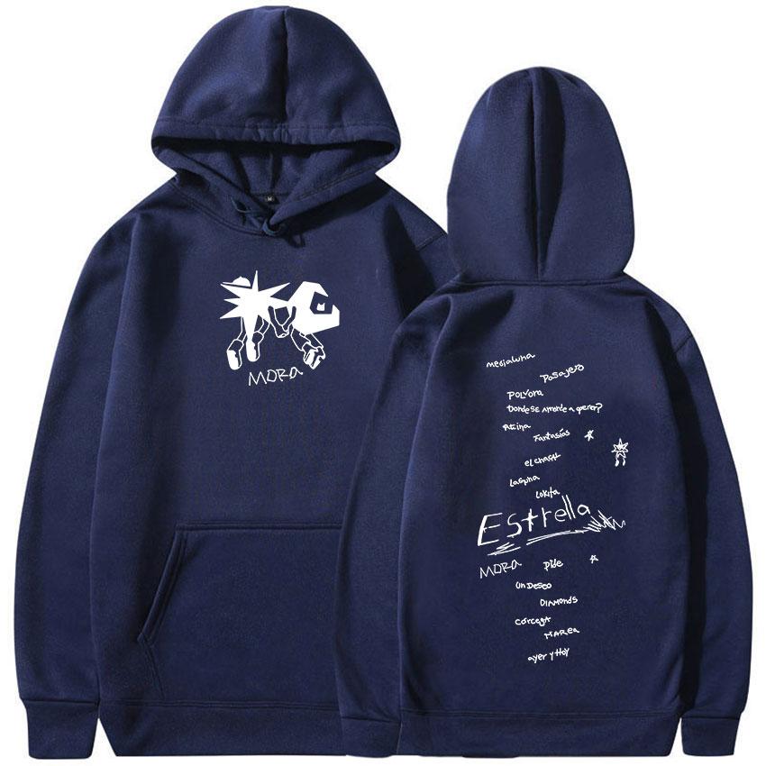 Rapper Mora Tour 2025 Print Hoodie Men Women Fans Clothing Fashion Oversized Sweatshirt Casual Retro Long Sleeve Pullover Hooded