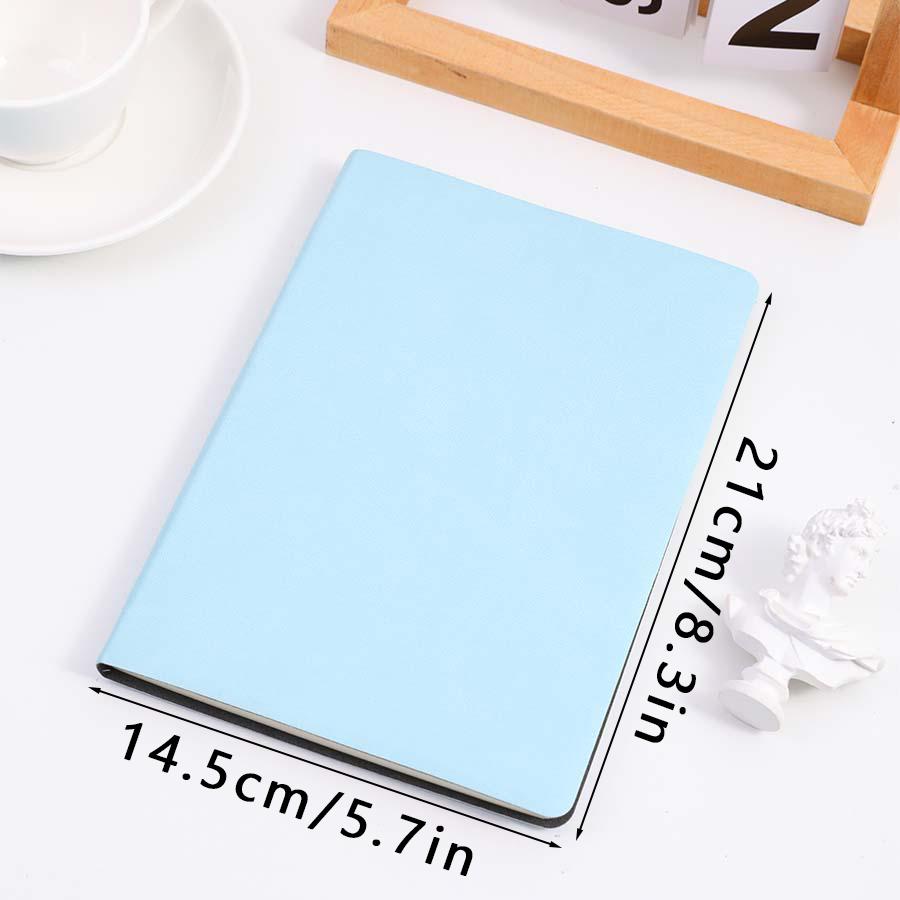 A5 Soft Leather Notebook With 120 /360 Pages, Waterproof Cover And Comfortable Touch