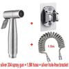 304 Steel Bathroom Toilet Sprayer Set with Faucet Nozzle