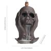 1pc Purple Clay Backflow Incense Burner Skull Head Incense Holder Creative Halloween Decorations Home Decor (Without Incense)