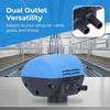 Durable Milking Machine Pulsator 2 Outlets Farming Equipment Parts Milking Pulsator  Cattle Farming
