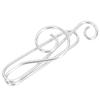 20Pcs Musical Note Paperclip Music   Shape Creativity Modeling Metal Craft Supplies