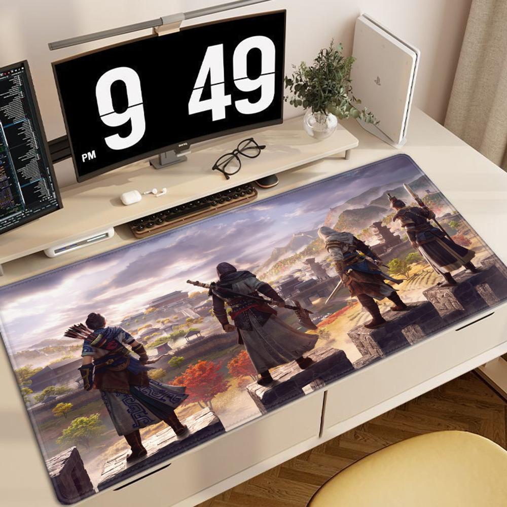 Assassins Creed Non Slip Pc Large Gaming Mousepad Accessory Gamer Mouse Pad Size For Esports Keyboards Mat Boyfriend Gift