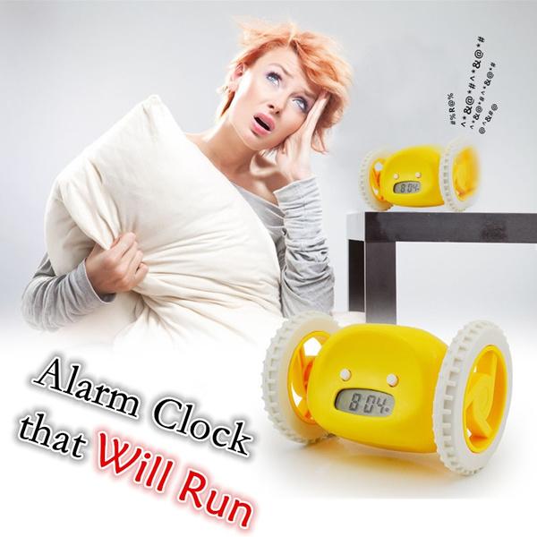 Buy Running Alarm Clock Creative New Strange Escape Alarm Clock at