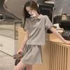 Summer Sports Suit: Stylish, Youthful, and Playful Two-Piece Set with Short Sleeves and Shorts