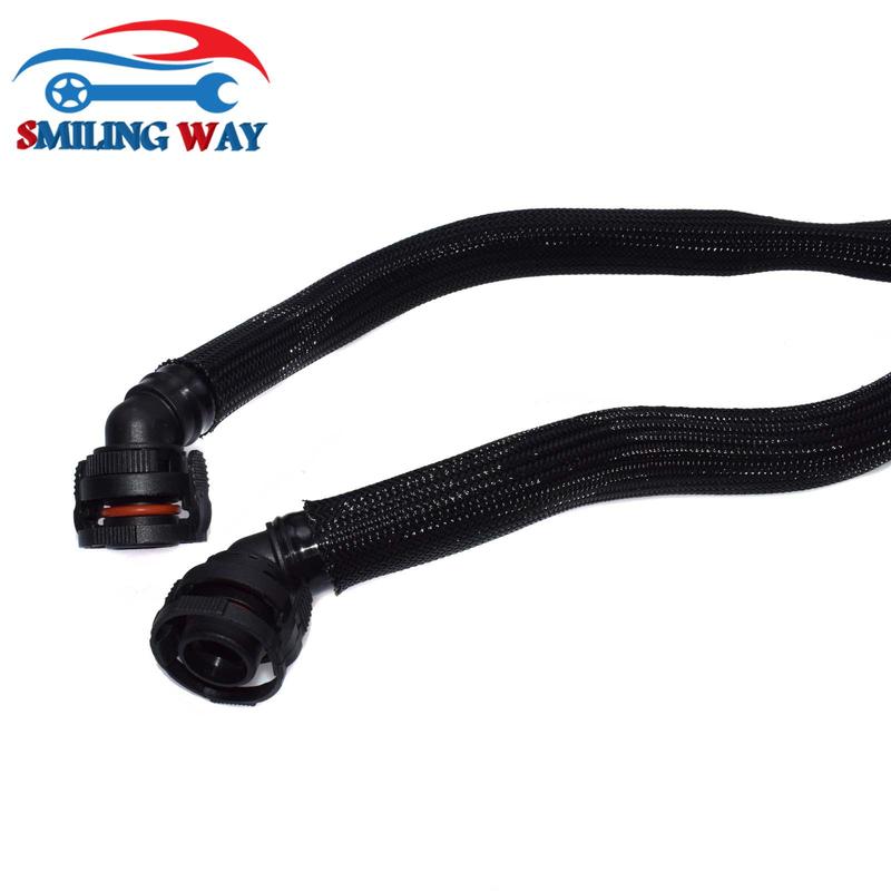 Breather Crankcase Vent Valve Hose Pipe To Intake - Cylinders For BMW X6 X5 550i 650i 750Li 750i GT xDrive Alpina B7 4.4L V8