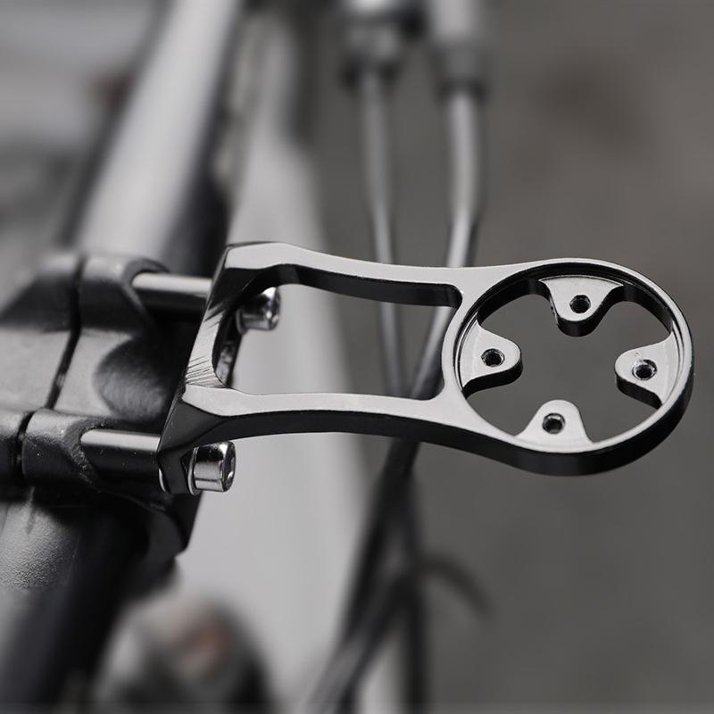 Out Front Bike Mount Combo Extended Handlebar Adapter for Garmin Edge, Bike Light & GoPro Action Camera Holder for Cycling