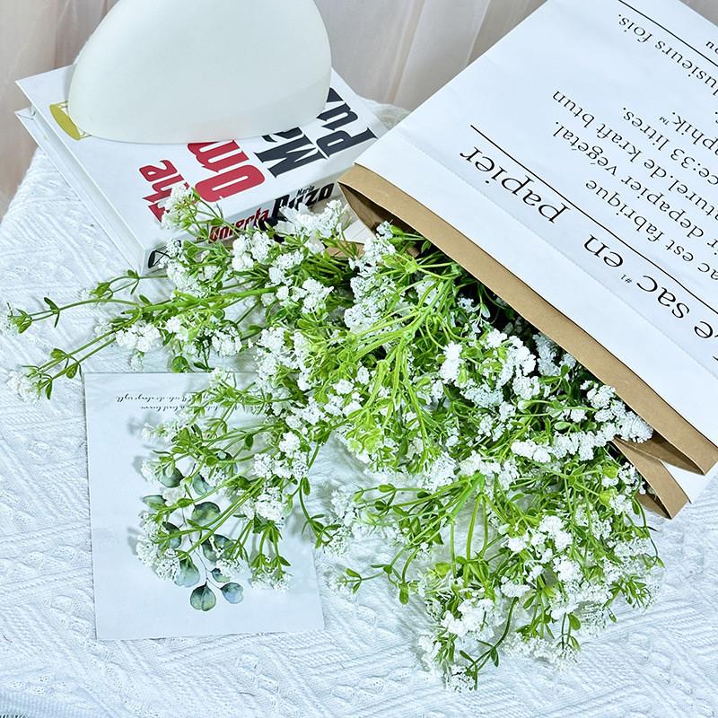 Paniculata Gypsophila L Faux Plastic Flowers For Wedding Arch And Decor Home
