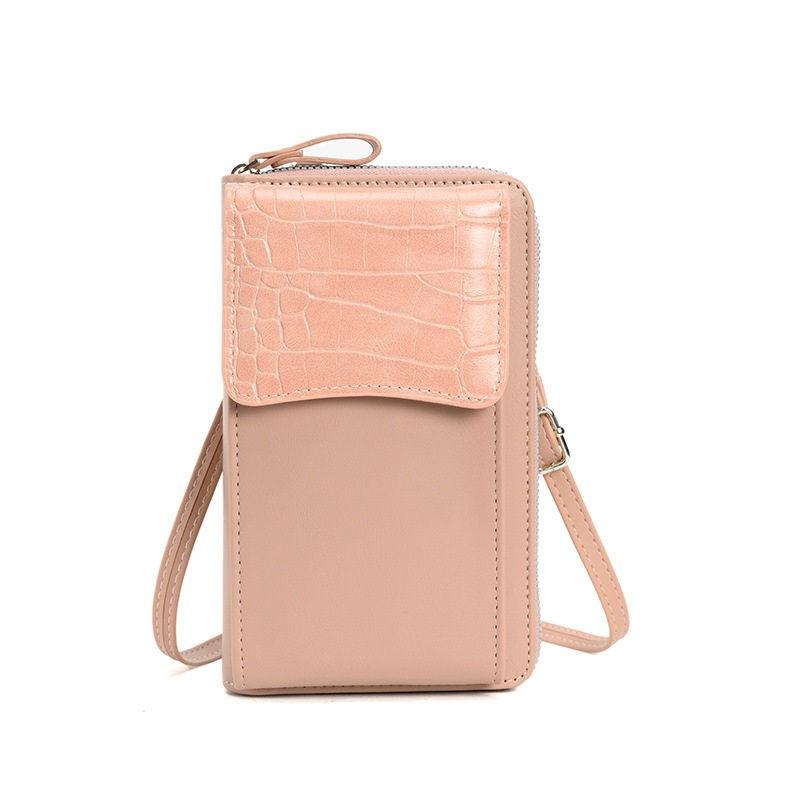 Fashion Women Phone Bags Classic Design Shoulder Crossbody Messenger Bag Zipper Coin Purse Wallets GZW