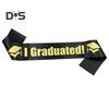 Zestaw czapek i stuły na ukończenie szkoły dla klasy 2025 Unisex Adult Graduation Sash Cap Costume na imprezy, ceremonie, uroczystości