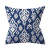 Navy Blue Mandala Nordic Geometric Pillowcase 45x45 Cushion Cover Decorative Pillow Sofa Cushion Home Decor Polyester