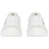X Chito City Sport Leather Print Low Top Athletic Shoes Men's White BH005VH13P-116